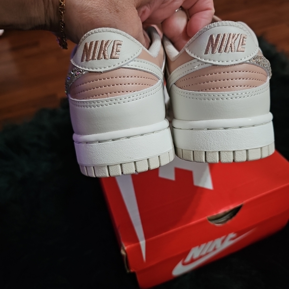Bling Nike Dunk Low W/Swarovski Crystals - Picture 6 of 13